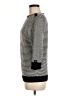 Karen Scott 100% Cotton Houndstooth Black Pullover Sweater Size M - photo 5