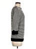 Karen Scott 100% Cotton Houndstooth Black Pullover Sweater Size M - photo 4