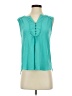Daniel Rainn Teal Sleeveless Blouse Size S (petite) - photo 1