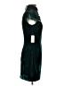 Sau Lee Graphic Green Cocktail Dress Size 2 - photo 4