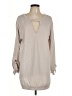 The Vanity Room Tan Long Sleeve Top Size L - photo 1