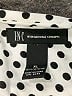 INC International Concepts 100% Polyester Polka Dots Silver Long Sleeve Blouse Size XL - photo 7