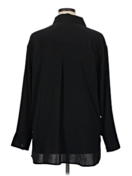 Open Edit Long Sleeve Button-Down Shirt (view 2)