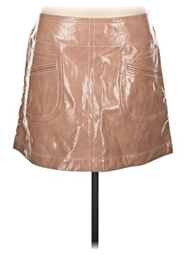 Maeve Faux Leather Skirt (view 1)