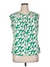 Kasper Green Sleeveless Blouse Size 1X - photo 1