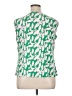 Kasper Green Sleeveless Blouse Size 1X - photo 2