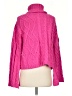 Judith March 100% Acrylic Pink Turtleneck Sweater Size S - photo 2