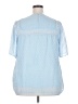 Unbranded 100% Polyester Blue Short Sleeve T-Shirt Size 2X - photo 2