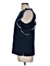 H By Halston 100% Polyester Blue 3/4 Sleeve Top Size M - photo 5