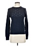 Point Sur 100% Cotton Polka Dots Blue Pullover Sweater Size S - photo 1