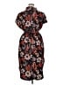 Shein Print Brown Casual Dress Size 0X - photo 2