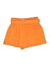 Gianni Bini 100% Polyester Solid Orange Shorts Size 6 - photo 1
