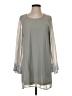 Rory Beca 100% Polyester Gray Long Sleeve Blouse Size S - photo 1