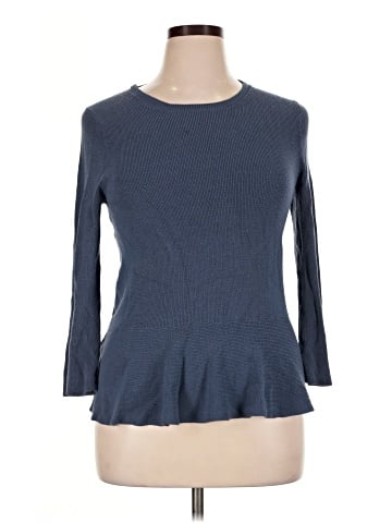 Ann Taylor LOFT 3/4 Sleeve Top (view 1)