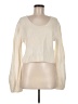 Galvan Ivory Wool Pullover Sweater Size M - photo 1