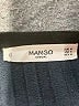 Mango 100% Polyester Black Formal Skirt Size S - photo 4