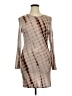 Shein Curve Graphic Brown Cocktail Dress Size 14 Plus (1) - photo 1