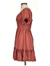 Evolutionary 100% Polyester Hearts Brown Casual Dress Size S - photo 5