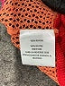 525 America 100% Rayon Color Block Orange Pullover Sweater Size S - photo 8