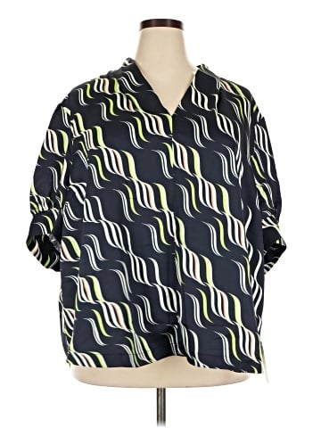 Universal Standard 3/4 Sleeve Blouse (view 1)