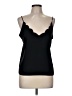Topshop 100% Polyester Black Sleeveless Top Size 8 - photo 1