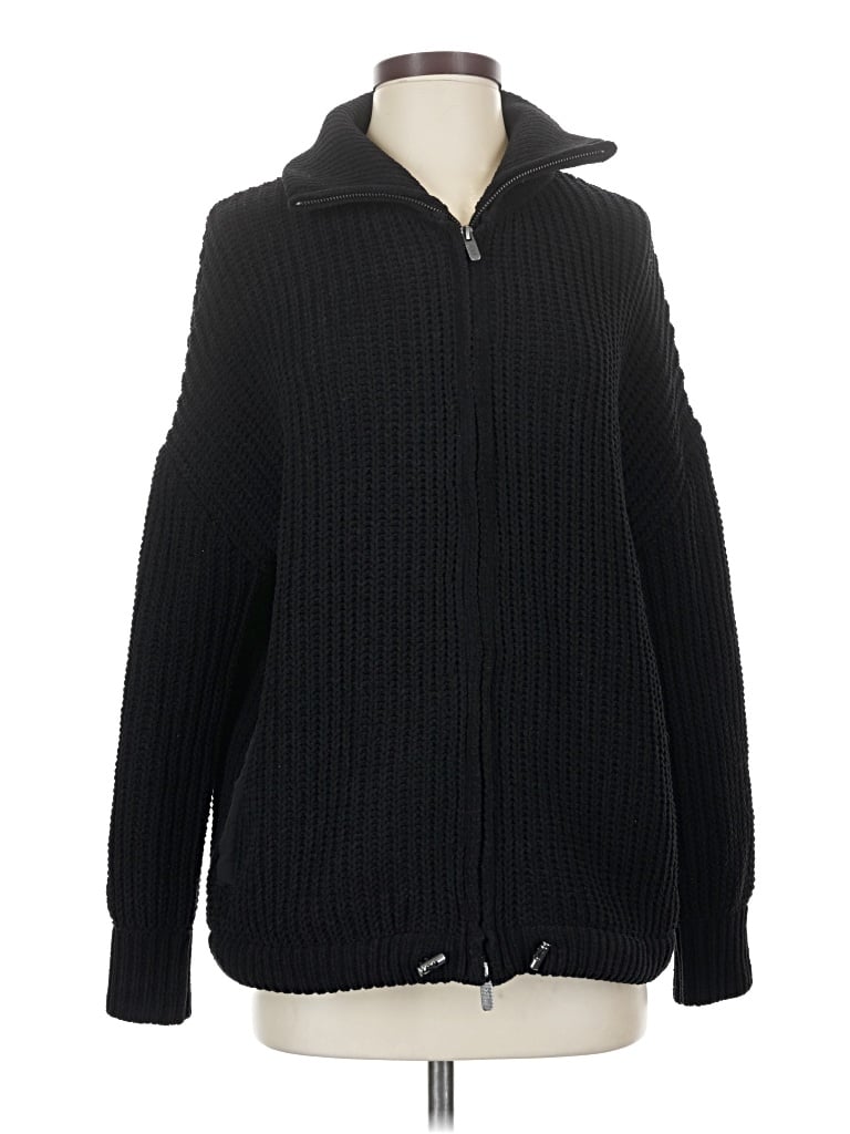 Pre-owned Flx Cardigan Sweater In Black