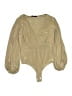 21 Saints Gold Tan Long Sleeve Blouse Size S (estimated) - photo 1
