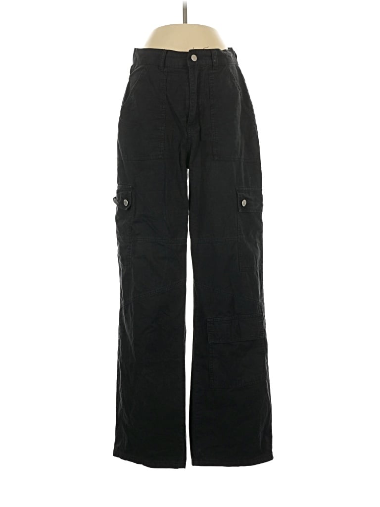 Pre-owned Shein Cargo Pants In Black
