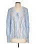 Reiss 100% Viscose Blue Long Sleeve Blouse Size 4 - photo 1