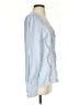 Reiss 100% Viscose Blue Long Sleeve Blouse Size 4 - photo 4