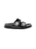 Tory Burch 100% Leather Black Sandals Size 10 - photo 1