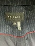 1.State Chevron-herringbone Blue Blazer Size 2X - photo 6