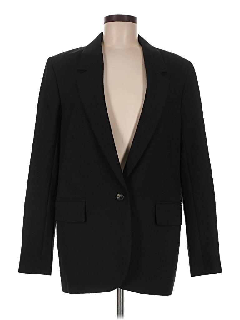 Pre-owned Wilfred Blazer Jacket In Black