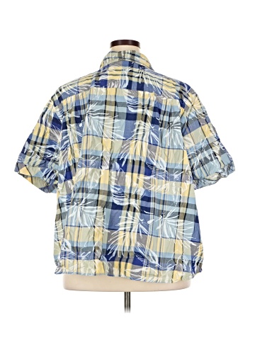 Liz & Me Short Sleeve Button-Down Shirt (view 2)