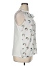 Ann Taylor LOFT Outlet 100% Polyester White Sleeveless Blouse Size XL - photo 4