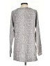 Stella & Dot Animal Print Silver Pullover Sweater Size S - photo 2