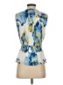 Ramy Brook 100% Polyester Blue Sleeveless Blouse Size S - photo 2