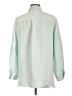 St. John 100% Silk Green Long Sleeve Silk Top Size 12 - photo 2