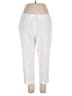 Talbots Solid White Casual Pants Size 16 - photo 1
