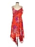 Maeve 100% Viscose Tropical Orange Cocktail Dress Size 10 - photo 1