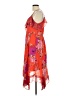 Maeve 100% Viscose Tropical Orange Cocktail Dress Size 10 - photo 5