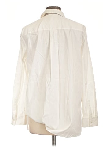 Lafayette 148 New York Long Sleeve Button-Down Shirt (view 2)