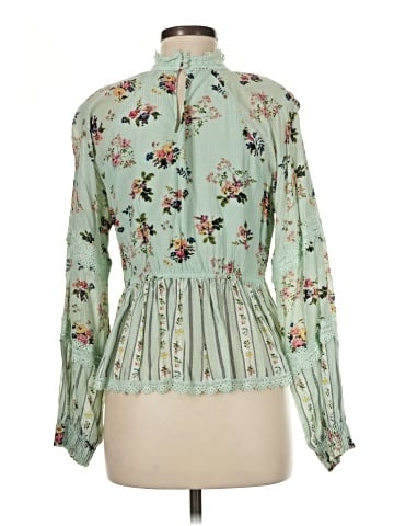 Hemant & Nandita Long Sleeve Blouse (view 2)