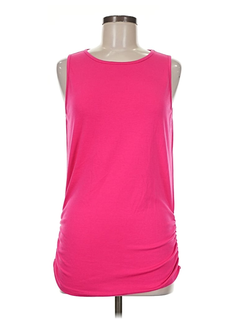 Pre-owned Ofeefan Sleeveless T-shirt In Pink