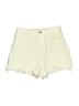 Universal Thread Ivory Denim Shorts Size 0 - photo 1