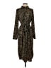Vero Moda Animal Print Brown Casual Dress Size S - photo 1