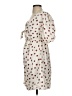 Sim & Sam 100% Cotton Polka Dots Ivory Casual Dress Size S - photo 5