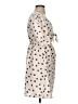 Sim & Sam 100% Cotton Polka Dots Ivory Casual Dress Size S - photo 4