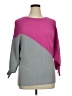 Vince Camuto Color Block Pink Pullover Sweater Size XL - photo 1