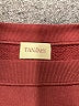 TAN + LINES 100% Cotton Burgundy Sweatshirt Size XS - photo 7